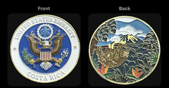 US Dept of State – United States Embassy Costa Rica Challenge Coin