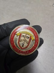 Parris Island marine corps recruit depot challenge coin