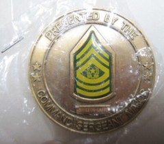 Army 377th THEATER SUPPORT COMMAND Kuwait Command Sergeant Major CHALLENGE COIN