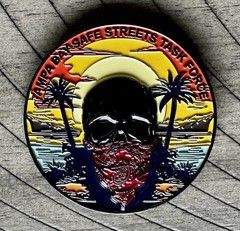FBI DOJ Tampa Bay Safe Streets Gang Task Force Challenge Coin