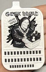 💥Geek Squad Colorado Police Vape Narcotics Skull challenge coin White
