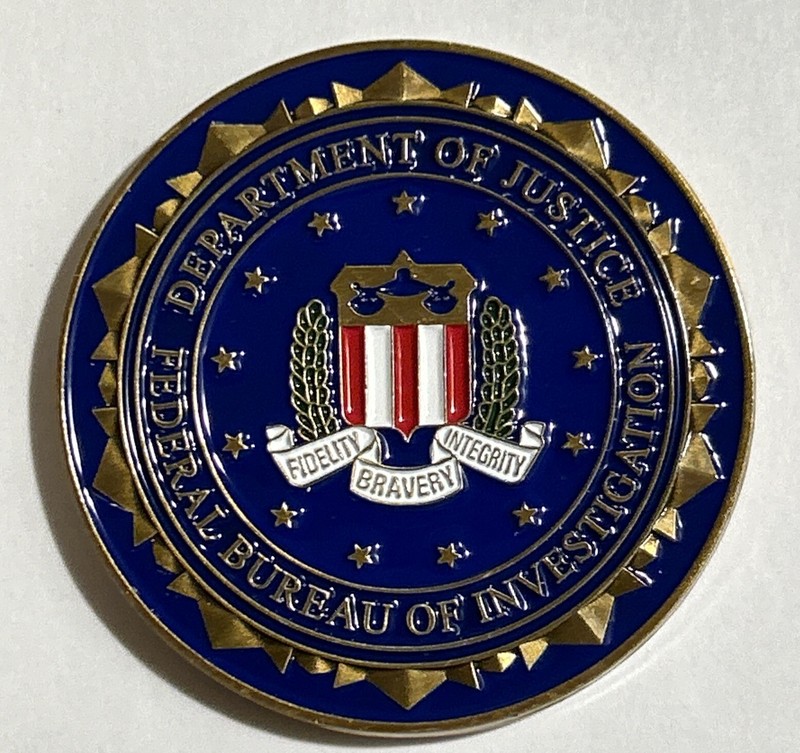 FBI DExT Digital Extraction Technician Challenge Coin gallery