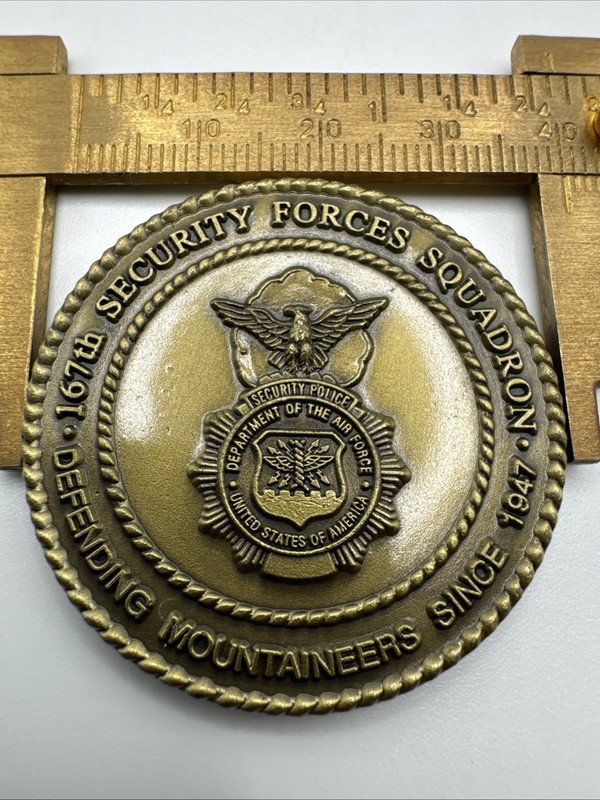 16th Security Forces Squadron - West Virginia Challenge Coin gallery