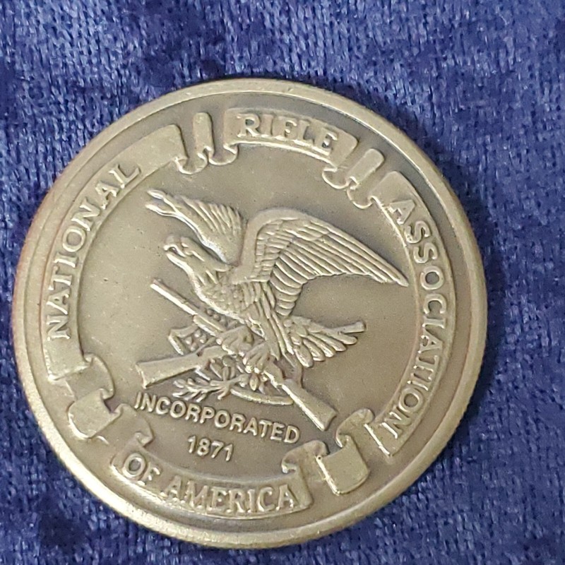 2 NRA NATIONAL RIFLE ASSOCIATION Coin Token CLASSIC COLLECTOR'S SERIES Big Game gallery