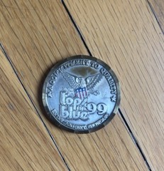 1999 Tops in Blue USAF Entertainment – A Commitment To Quality Challenge Coin
