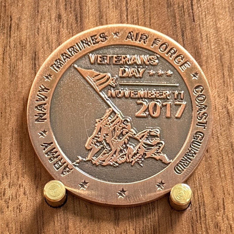 Home Depot Military Branches Veterans Day Iwo Jima Challenge Coin 1#39 gallery