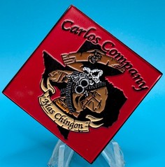 USMC 1st Battalion 23rd Marines Texas Carlos Company CDR VHTF Challenge Coin