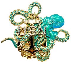 Rare 1-Pound 5” Chief Kraken Anchor. USN Navy CPO Challenge Coin.