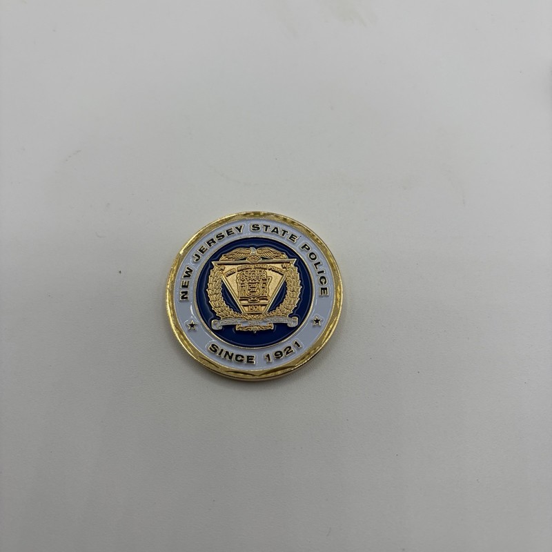 New Jersey State Police NJSP Home Land Security Branch Challenge Coin NJ gallery
