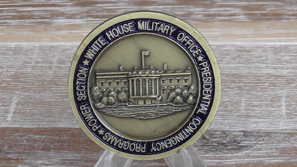 White House Military Office Power Section Presidential Contingen Challenge Coin