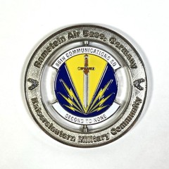 86th COMMUNCATIONS SQUADRON Second to None RAMSTEIN Air Base Challenge Coin 2″