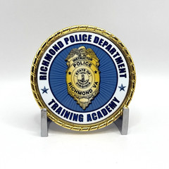 CHALLENGE COIN – Richmond Virginia Police Training Academy Instructor