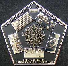 Defense Intelligence Agency DIA Five Eyes US UK AUS NZ CAN Challenge Coin
