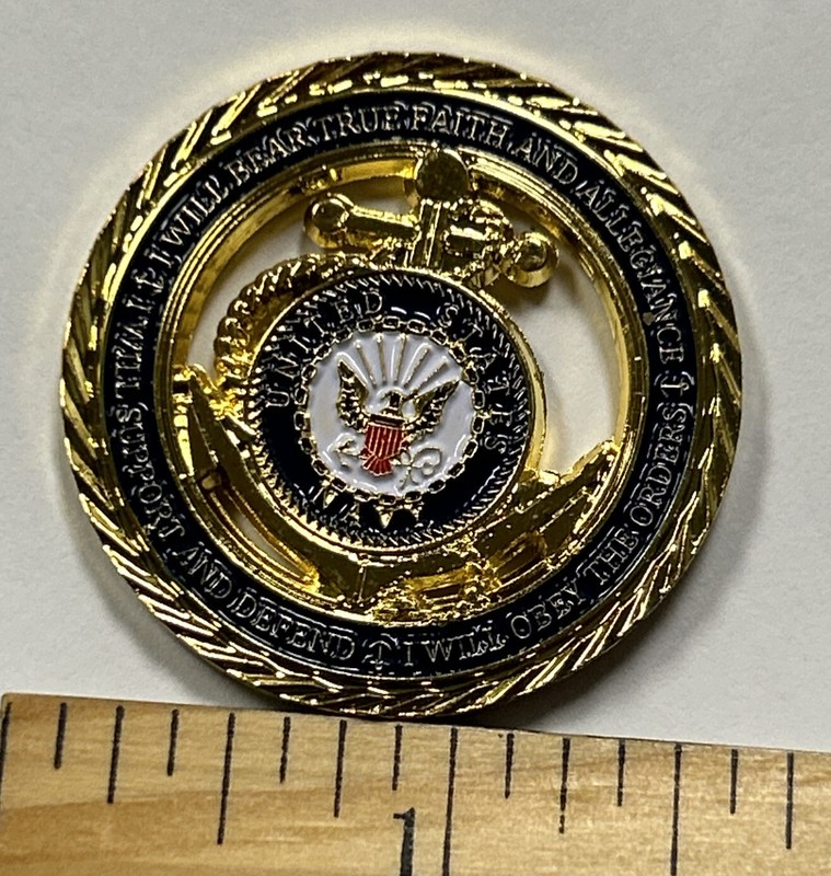 United States US Navy Challenge Coin gallery