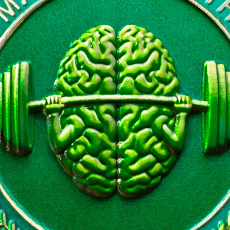Funny Challenge Coin - Mental Health Matters - Motivational Coin With Mental gallery