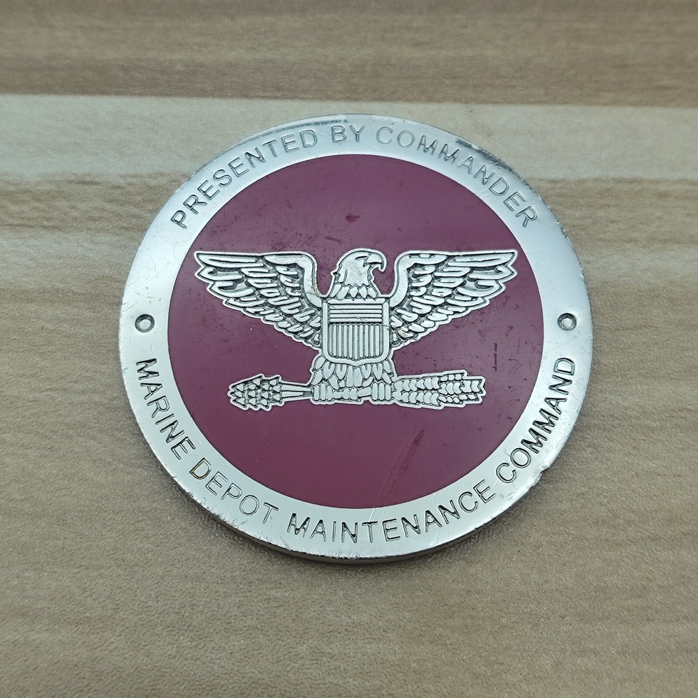 Marine Depot Maintenance Command Challenge Coin