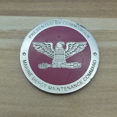 Marine Depot Maintenance Command Challenge Coin