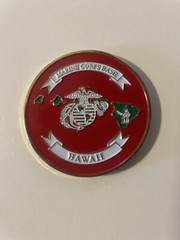 Marine Corps Base Hawaii Coin Presented by the Sergeant Major