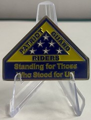 Rare Vintage Patriot Guard Rider Virginia Challenge Coin Navy Military Authentic