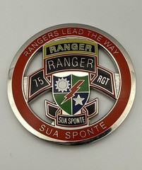 75th Ranger Regiment Sua Sponte Commander’s Coin A1
