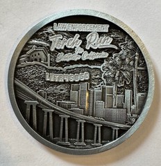 LAPD Challenge Coin Special Olympics Law Enforcement Torch Run S. California