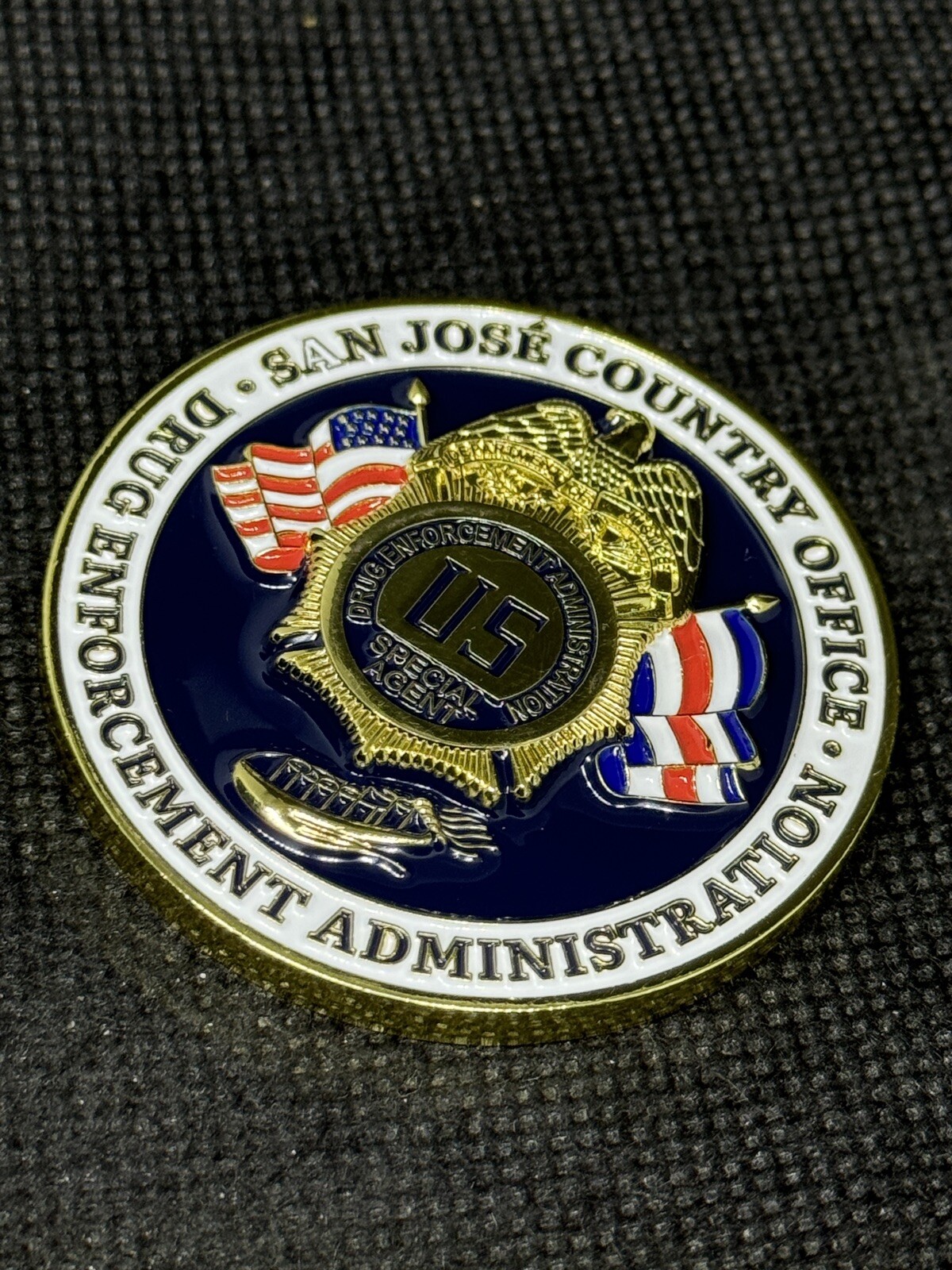 DEA Pura Vida Costa Rica San José Country Office Special Agent Challenge Coin gallery