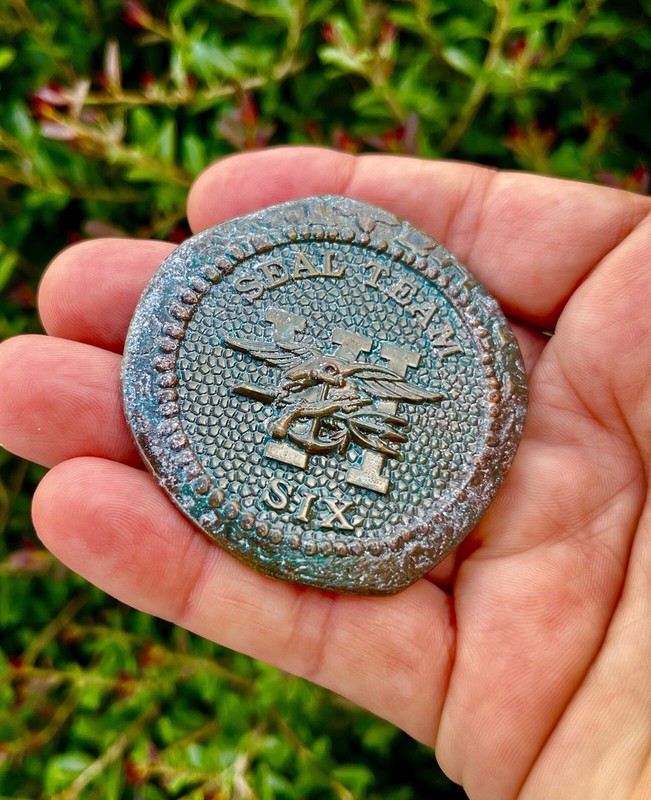 Navy Seal Team 6 VI DEVGRU NSW Assault Team Challenge Coin Doubloon CPO Skulls gallery