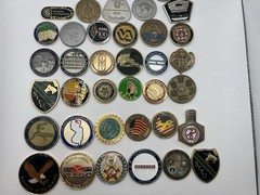 Military Mix Lot Of 35 Challenge Coins