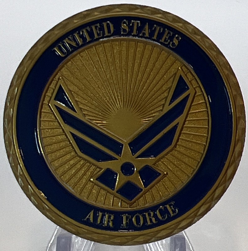 * US AIR FORCE SPACE COMMAND VANDENBERG AIR FORCE BASE CHALLENGE COIN US SELLER gallery