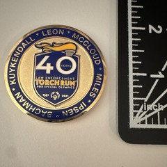Police Law Enforcement Torch Run Special Olympics 40 Years 1981-2021
