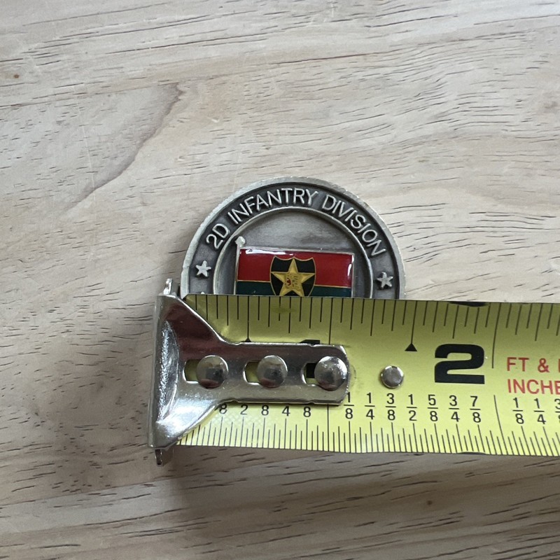 U.S. Military 2nd Infantry Division Second To None Camp Howe Challenge Coin gallery