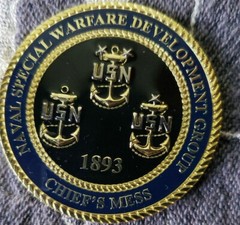 Rare current JSOC Tier 1 US Navy SEAL Team 6 NSWDG DEVGRU CPO Mess Goat locker C