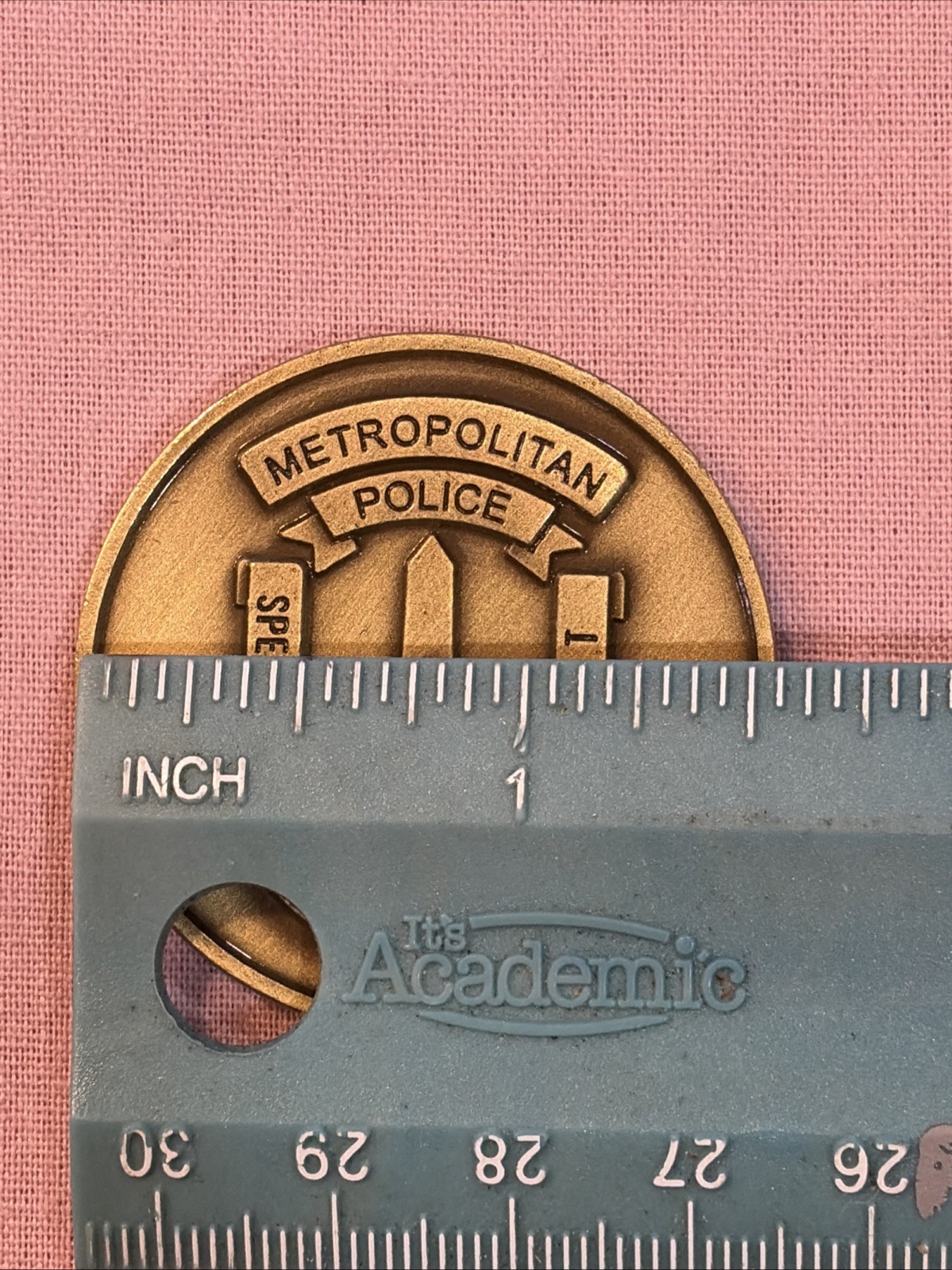 CHALLENGE COIN - DC Metro Police, Bomb Squad, Hazardous Duty, 1.6” 2Side ~2006 gallery