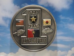 Challenge Coin, Iron Team, Crusaders, Manchus, Dragons, Second To None