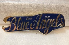 USN NAVY BLUE ANGELS 2015 Staff Roster – Bottle Opener Challenge Coin