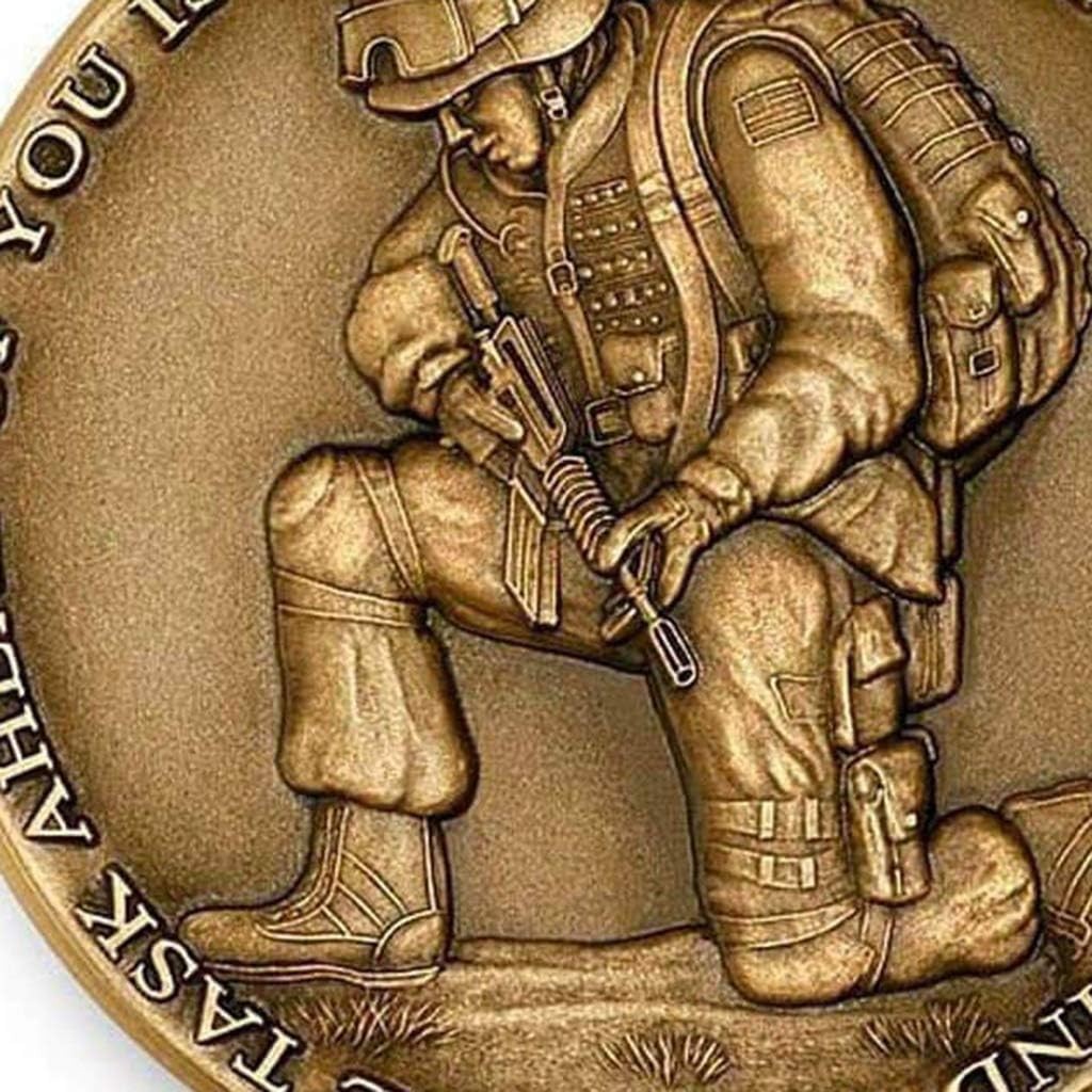 The Task Ahead Challenge Coin Collector's Medallion gallery