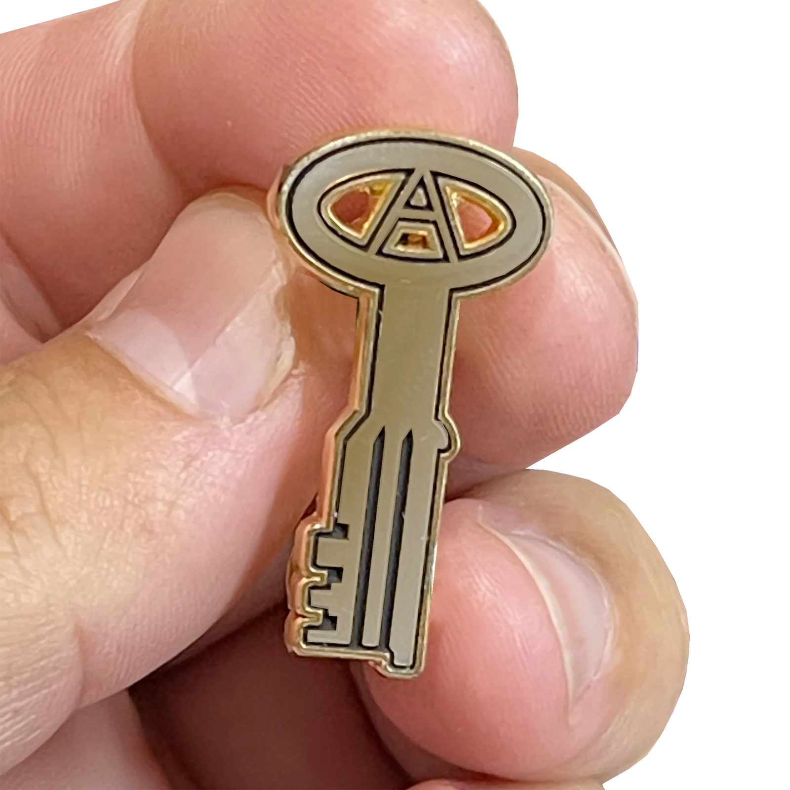 BL15-014 24KT Gold plated Correctional Officer Jail Prison Key pin CO Correction gallery