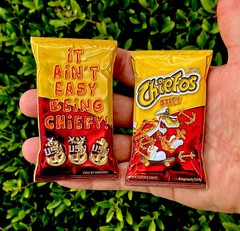 USN Navy Chief CPO Chiefos Cheetos Bag Mess Pride Challenge Coin Chester Seals