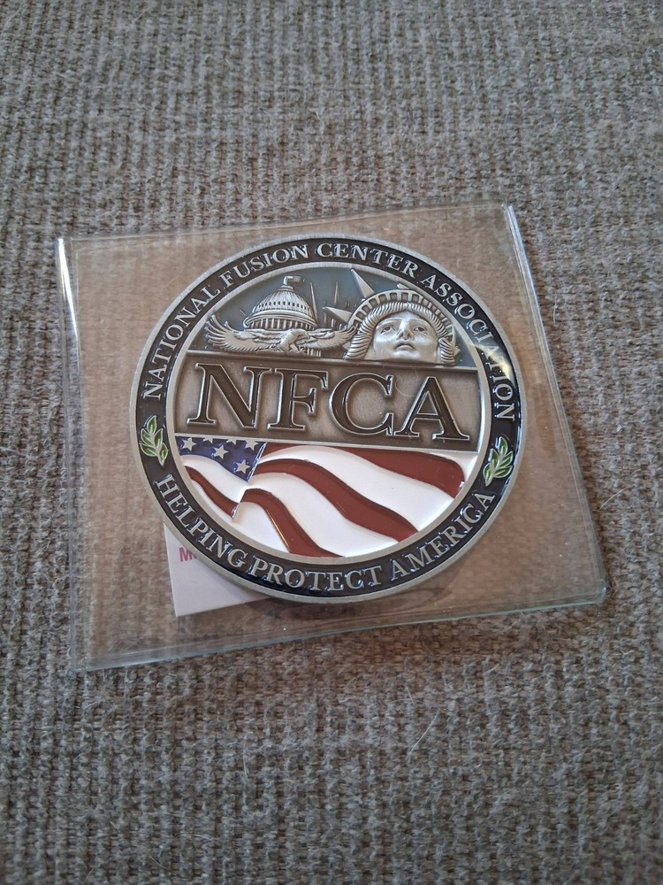 NFCA National Fusion Center Association DOJ FBI TSC Challenge Coin