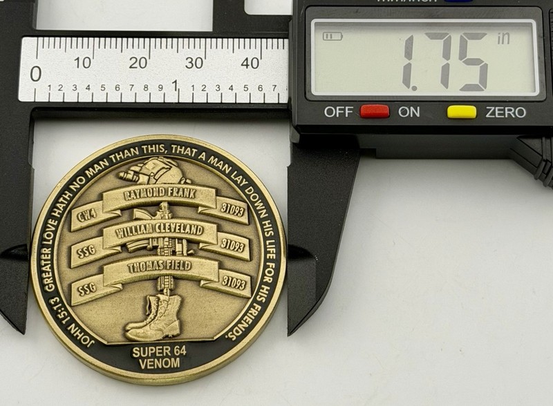 RARE 160th SOAR Night Stalkers Super 64 Venom Mogadishu Memorial Challenge Coin gallery