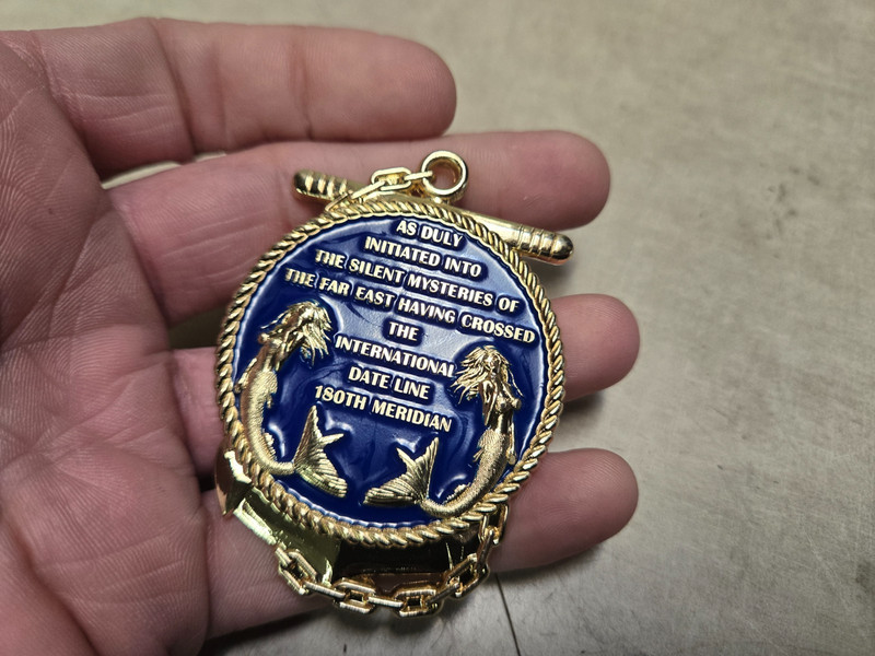 Domain of the golden dragon 180th Meridian Challenge Coin gallery