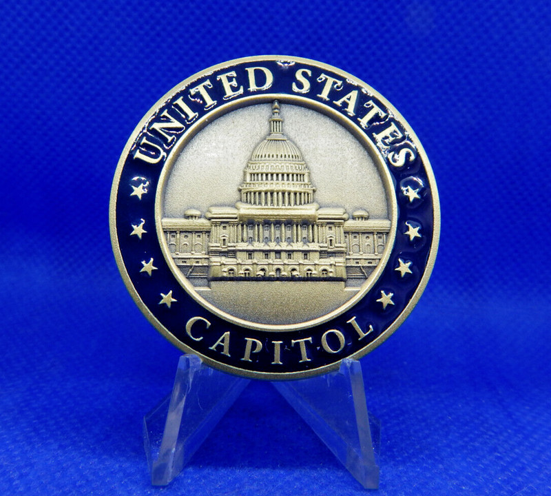 ANACOSTIA-BOLLING JOINT BASE WASHINGTON, D.C.~U.S. CAPITOL~ 1.75" CHALLENGE COIN gallery