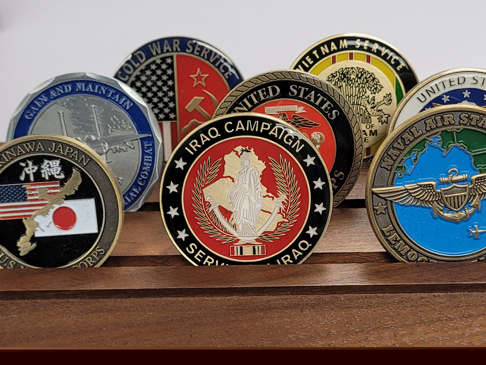 US Army Armor Iraq Service Challenge Coin gallery