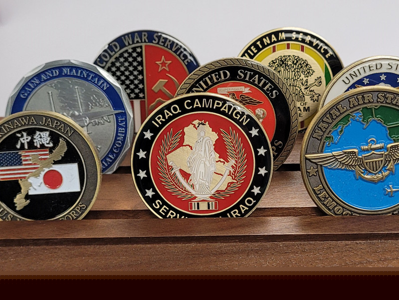 FOB Normandy Iraq Service Challenge Coin gallery
