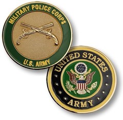 NEW U.S. Army Military Police Corps Challenge Coin.