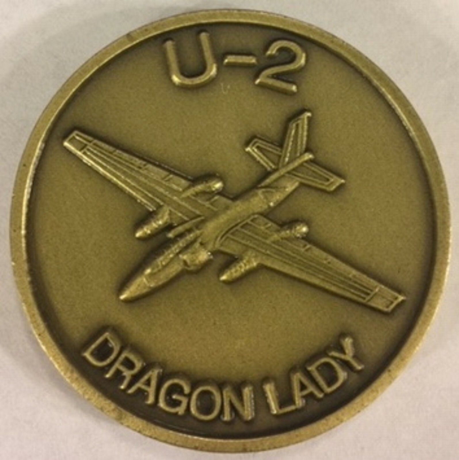 U-2 DRAGON LADY TOWARD THE UNKNOWN CHALLENGE COIN gallery
