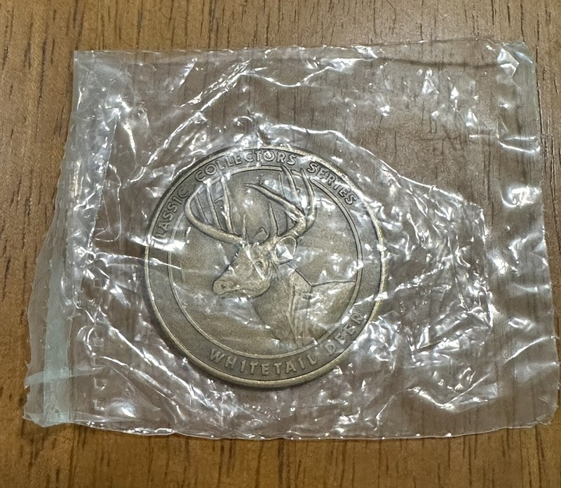 NRA Classic Collectors Series Coin Whitetail Deer Token Hunting Militia Sealed gallery