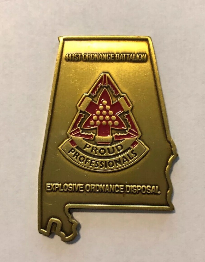 441st Ordnance Battalion, Explosive Ordnance Disposal Command Coin F20