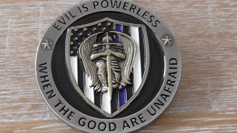 San Diego Police Department CA Second To None Challenge Coin #C619 gallery
