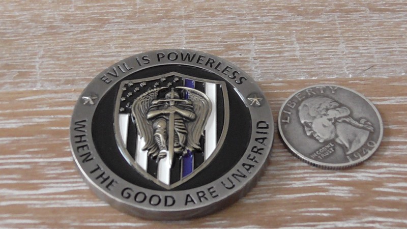 San Diego Police Department CA Second To None Challenge Coin #C619 gallery